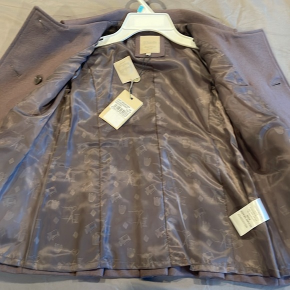 Silvian Heach kids Hdoll Lana highwool coat old gray size 12 NWT - Picture 2 of 5